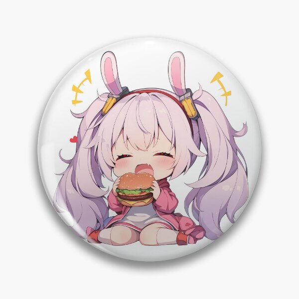 Item preview, Laffey Azur Lane Chibi Burger Moment designed and sold by earlobejerk.