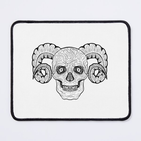 Item preview, DEMON SKULL GRAPHIC ART designed and sold by Beauneillustr.