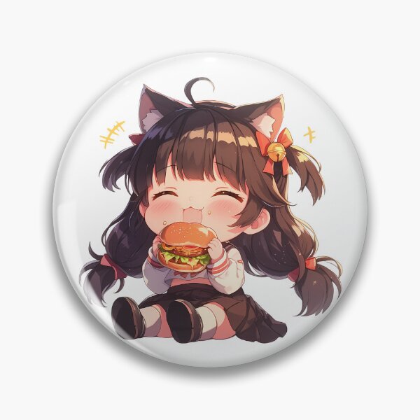 Item preview, Takao Azur Lane Chibi Burger Focus designed and sold by earlobejerk.