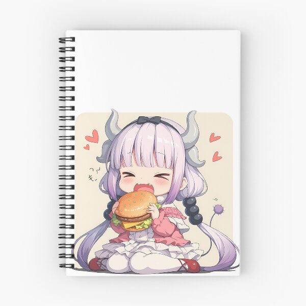 Item preview, Kanna Kamui Dragon Maid Chibi Burger Joy designed and sold by earlobejerk.