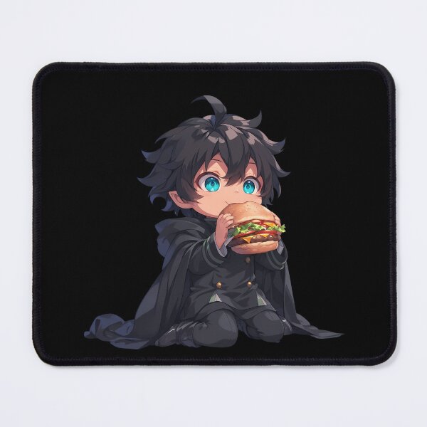 Item preview, Hyakuya Yuuichirou Seraph End Chibi Burger designed and sold by earlobejerk.