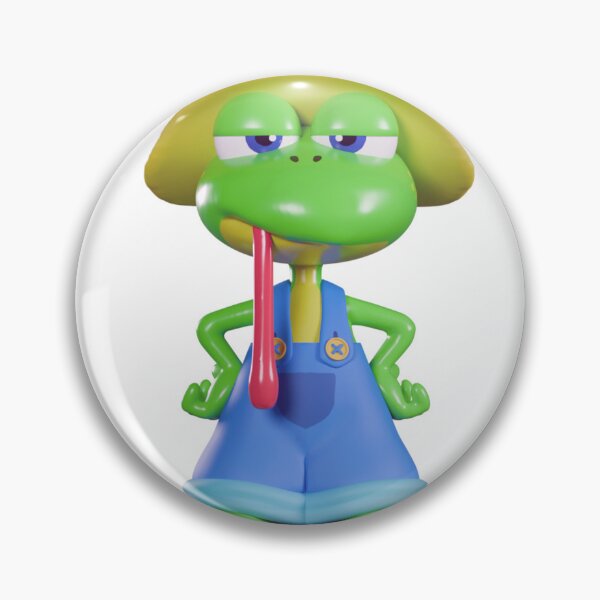 Item preview, Cartoon Farmer Frog (F) designed and sold by 3D_Seanathon_P.