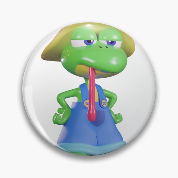 Item preview, Cartoon Farmer Frog (R) designed and sold by 3D_Seanathon_P.