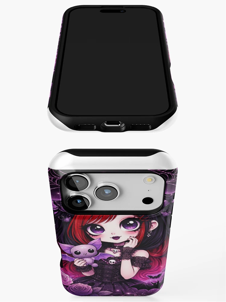 Thumbnail 3 of 4, iPhone Case, Ruby dark designed and sold by Msdevils.