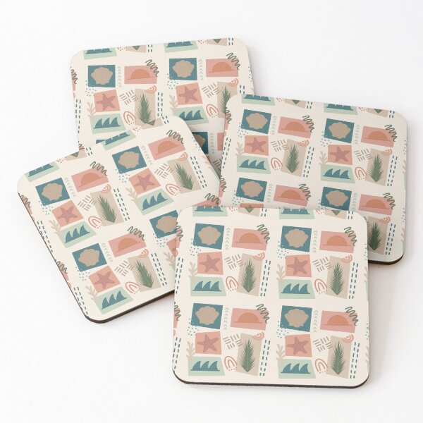 Item preview, Geometric Boho Coastal Pattern designed and sold by CreativeThisWay.