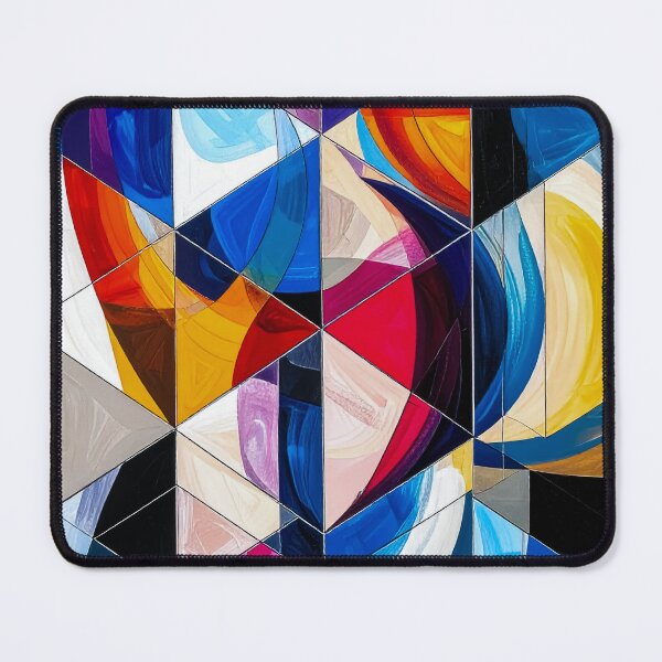 Item preview, Geometric Triangle Flow Abstract designed and sold by NizuCaCi.