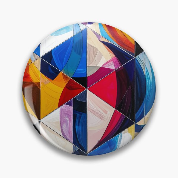 Item preview, Geometric Triangle Flow Abstract designed and sold by NizuCaCi.