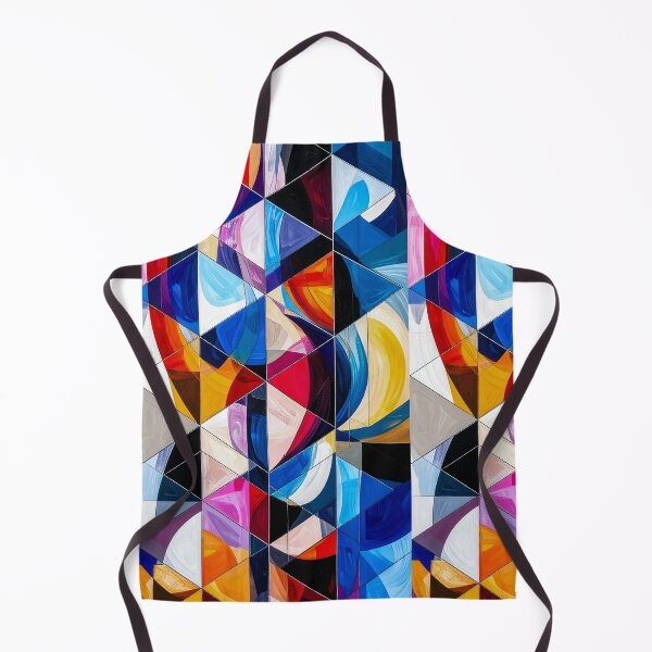 Item preview, Geometric Triangle Flow Abstract designed and sold by NizuCaCi.