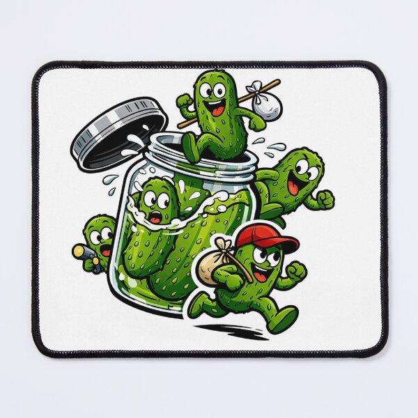 Item preview, The Great Pickle Escape designed and sold by CrazyGirlllc.
