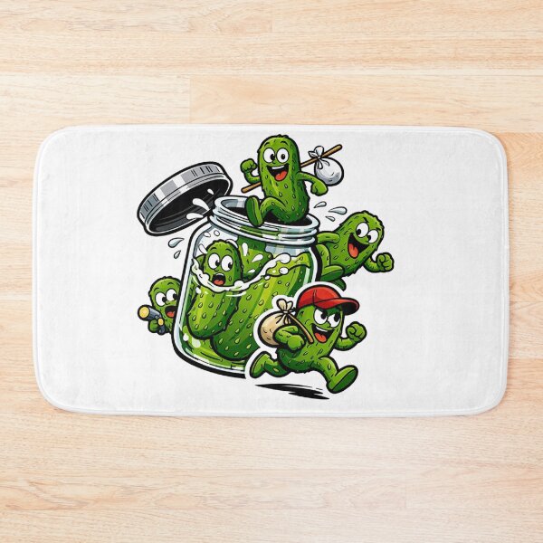 Item preview, The Great Pickle Escape designed and sold by CrazyGirlllc.