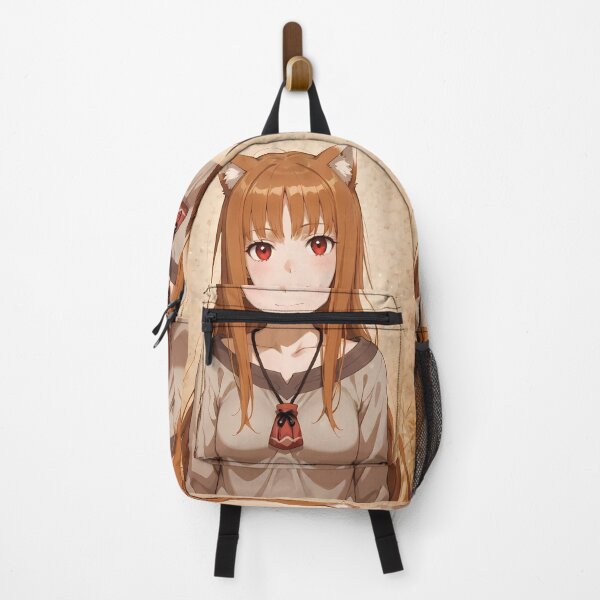 Artikelvorschau, Holo Spice And Wolf Warm Smile Portrait entworfen und verkauft von riadjamai.