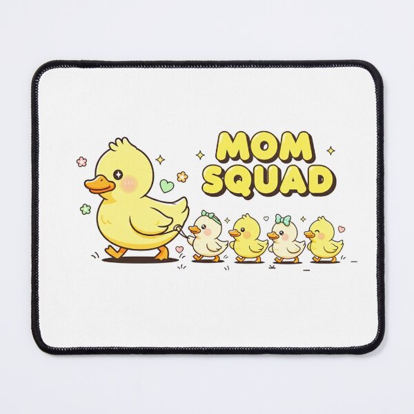 Item preview, Cute Kawaii Pastel Mom Squad With Mama Ducks And Baby Ducklings designed and sold by Tiny Zoom.