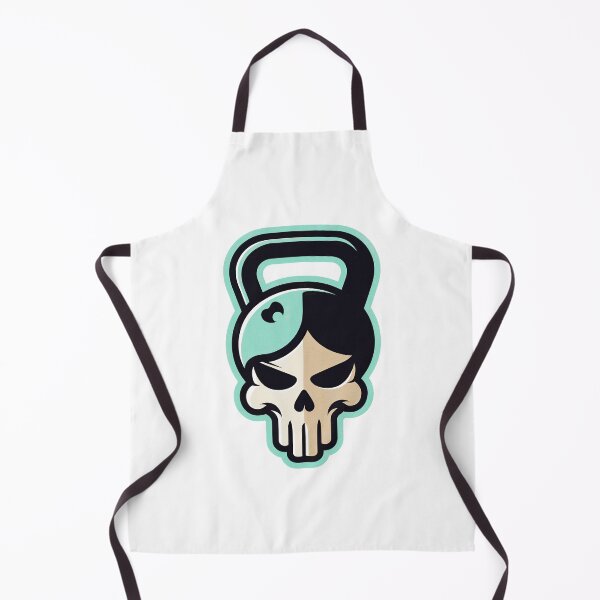 Item preview, Minimal Skull Kettlebell Sticker – Strong Fitness Symbol Clean Vector Design designed and sold by Timegraf.
