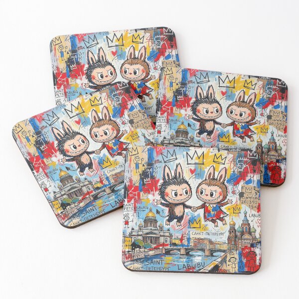 Item preview, Labubu lovers in flight. designed and sold by Natalia-Vlad.