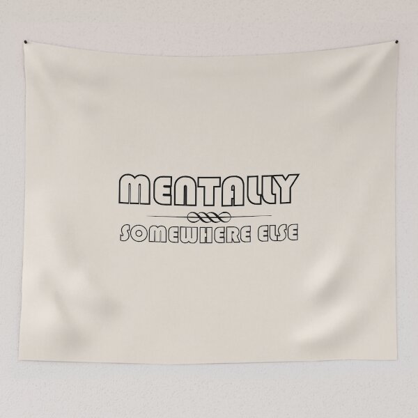 Item preview, Mentally Somewhere else designed and sold by DesignMindSG.