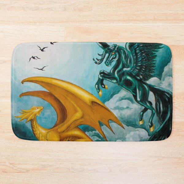 Item preview, Golden dragon & Black pegasus designed and sold by Wee Designio.
