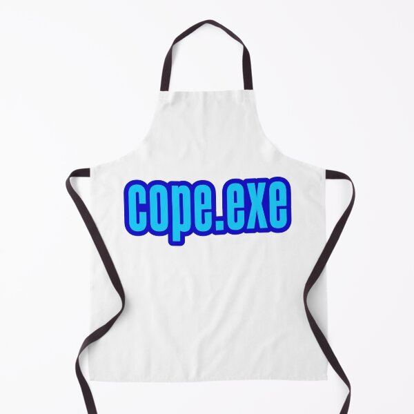 Item preview, Cope.exe, blue outlined designed and sold by Memes N Lore .