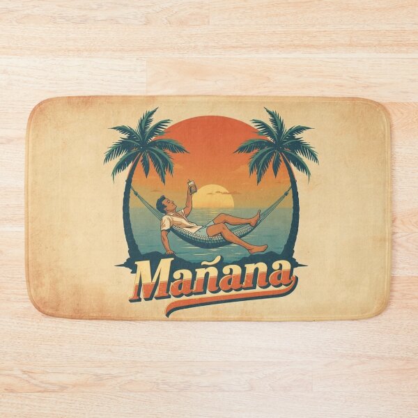 Item preview, Mañana – Men’s Beach Sunset Vibes  designed and sold by PurrfectWhisper.