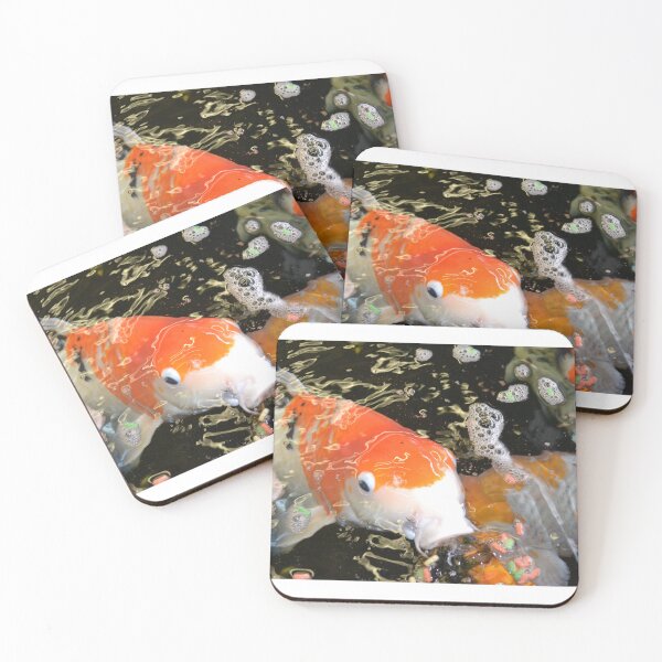 Item preview, Koi Carp Breaking the Water Surface designed and sold by MaisieDoris.