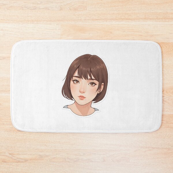 Item preview, Minimal Anime Face Line Art – Expressive Minimalist Character Design - 9 designed and sold by RELAX STATION.