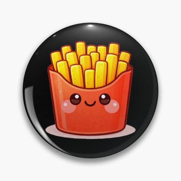 Item preview, Cute Food Club French Fries Kawaii Food designed and sold by ImagenFusionP.