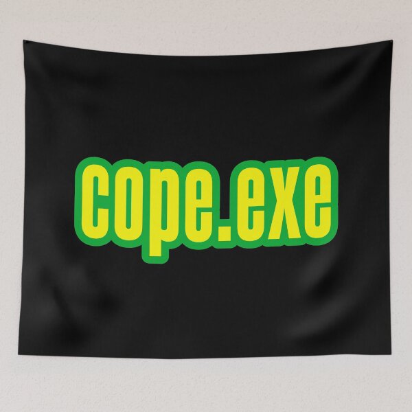 Item preview, Cope.exe, Green outlined designed and sold by Memes N Lore .
