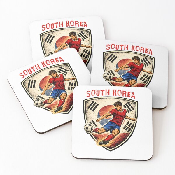 Item preview, South Korea - 2026 Futbol Retro Style designed and sold by Tee Nook.