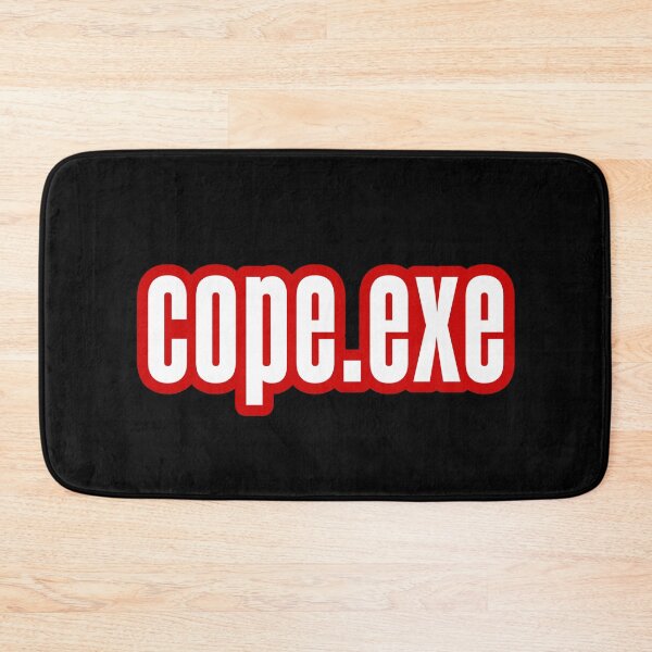 Item preview, Cope.exe, Red outlined designed and sold by Memes N Lore .