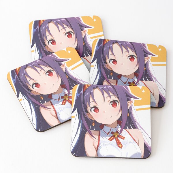 Item preview, Yuuki Sword Art Online Elegant Orange Closeup designed and sold by riadjamai.