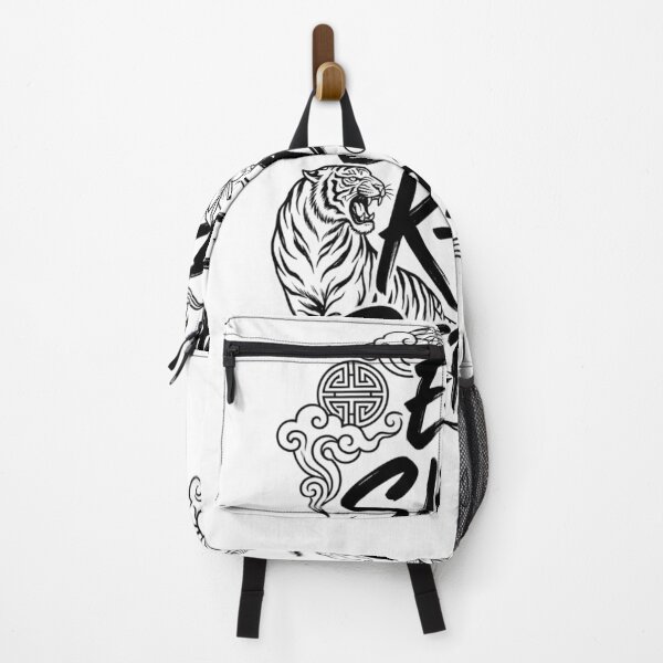 Item preview, Eat Sleep K-Pop Repeat Korean Tiger Lotus Art designed and sold by snowry.