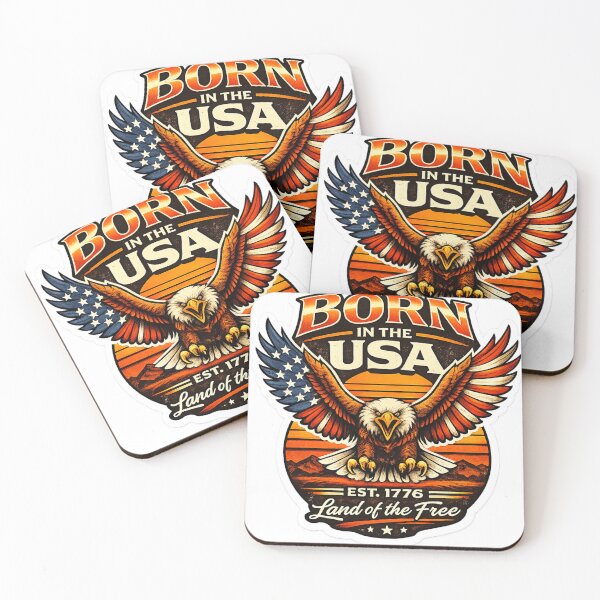 Item preview, Born in the USA – Est. 1776 designed and sold by CrazyGirlllc.