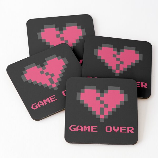 Item preview, Game Over Pixel Heart designed and sold by Nol1ytv.