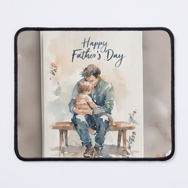 Item preview, Father Hugging His Child designed and sold by TinCatOutPost.