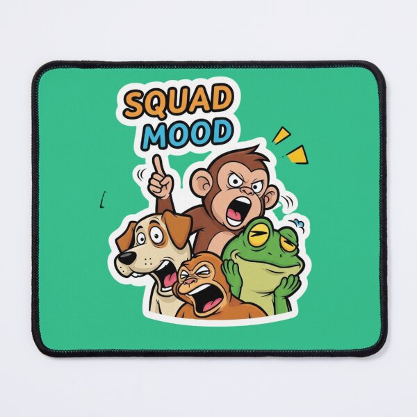 Item preview, Crazy Friends Cartoon Design - Friendship Meme Vibes designed and sold by Mojbin.
