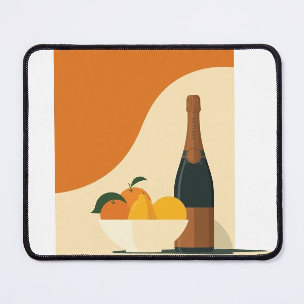 Item preview, Wine bottle with fruit designed and sold by shoscha.