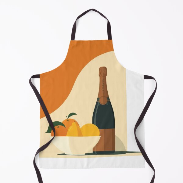 Item preview, Wine bottle with fruit designed and sold by shoscha.
