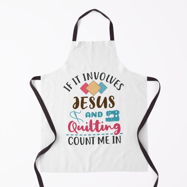 Item preview, If It Involves Jesus and Quilting Count Me In designed and sold by jaygo.