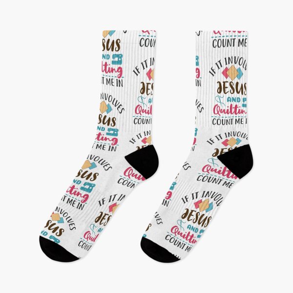 Item preview, If It Involves Jesus and Quilting Count Me In designed and sold by jaygo.
