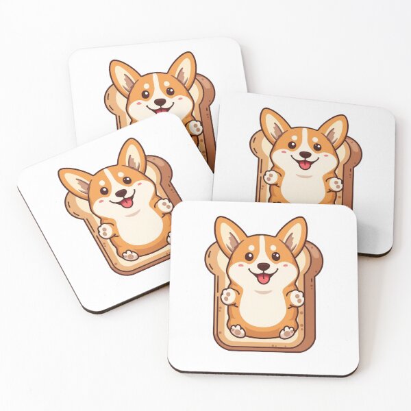 Item preview, A dog on a slice of bread designed and sold by shoscha.
