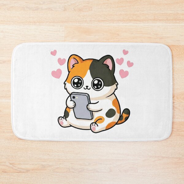 Item preview, Kawaii Calico Cute Phone  Frenzy designed and sold by Inna Myrien.