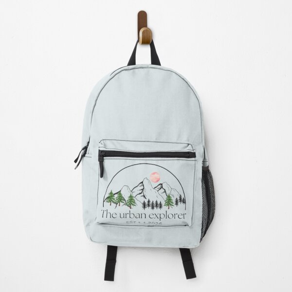 Item preview, The Urban Explorer - Minimalist Mountain & Pink Moon Aesthetic designed and sold by The Urban Explorer.