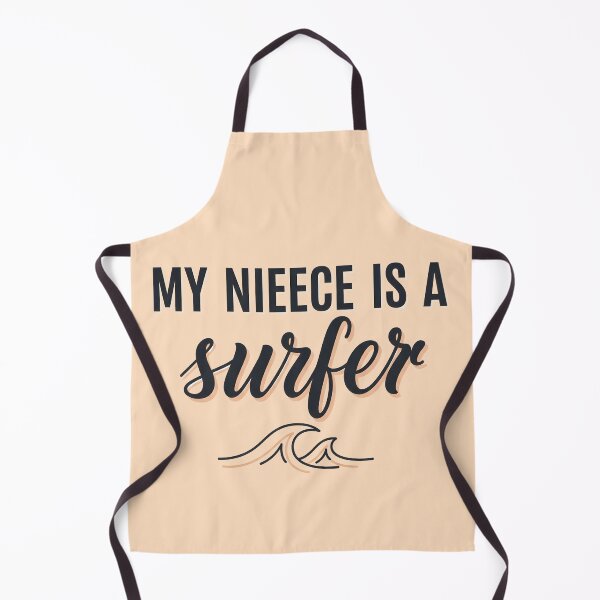 Item preview, My Niece Is a Surfer – Surf Family Typography Design designed and sold by Sea Gem.