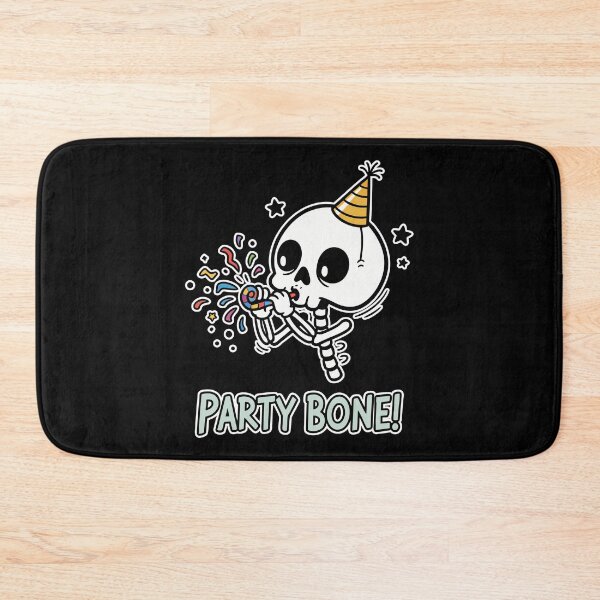 Item preview, Party Bone! Funny Skeleton Spooky Festive Cartoon designed and sold by Taridesign.