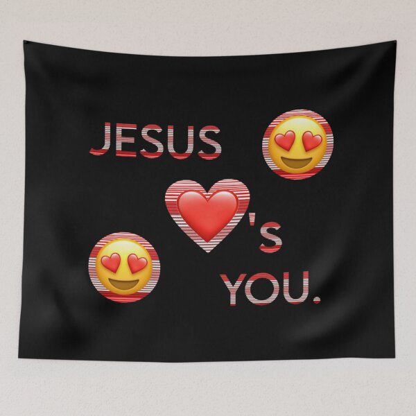 Item preview, JESUS LOVES YOU designed and sold by Salisha Wheeler.