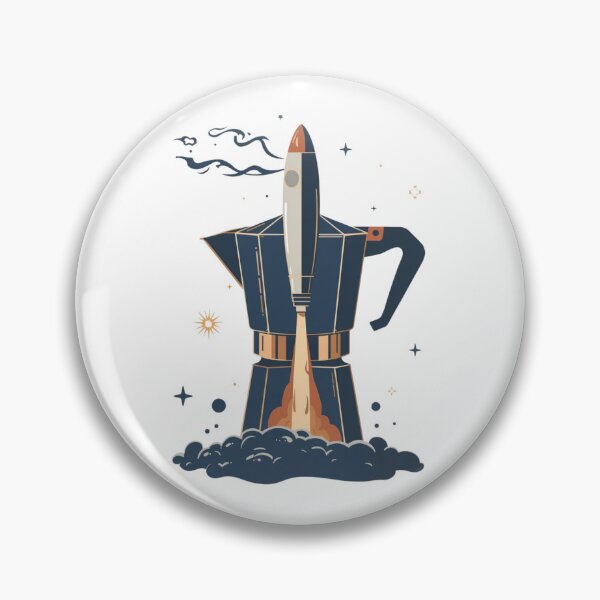 Item preview, Coffee maker with rocket design designed and sold by shoscha.