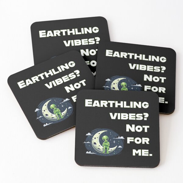 Item preview, Earthling vibes? Not for me. designed and sold by GBD888.