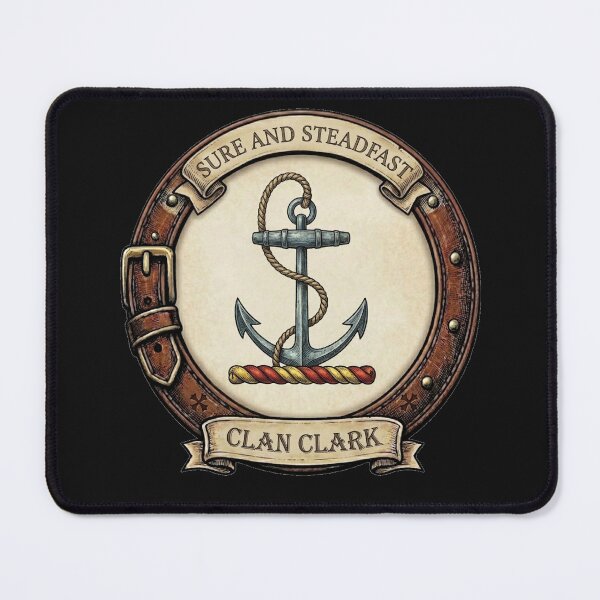 Item preview, Clan Clark Crest designed and sold by BagTown Clans.