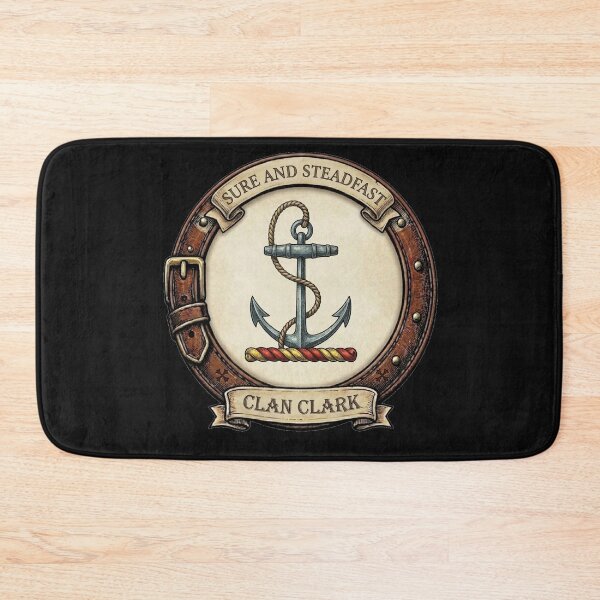Item preview, Clan Clark Crest designed and sold by BagTown Clans.