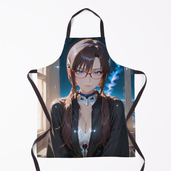 Item preview, Makinami Mari Illustrious Anime Evangelion Night City Balcony Glow designed and sold by TanglenRabbit.