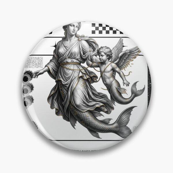 Item preview, Pisces Streetwear Graphic - Greek Mythology Origins designed and sold by ShopStellar.